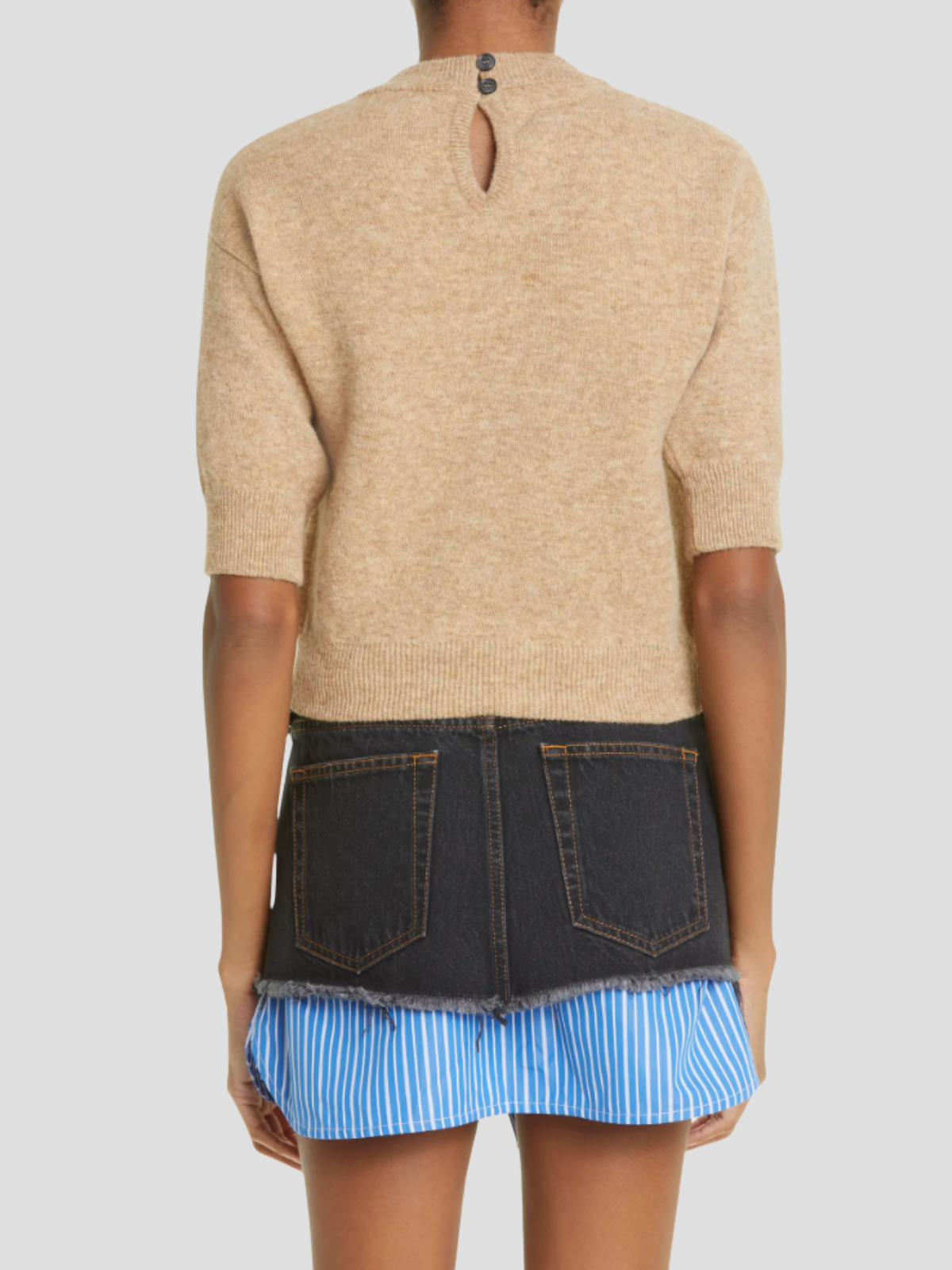 meryll rogge 半袖ニット Meryll Rogge Double Face Cashmere Sweater Fall/Winter 2022 – Hello