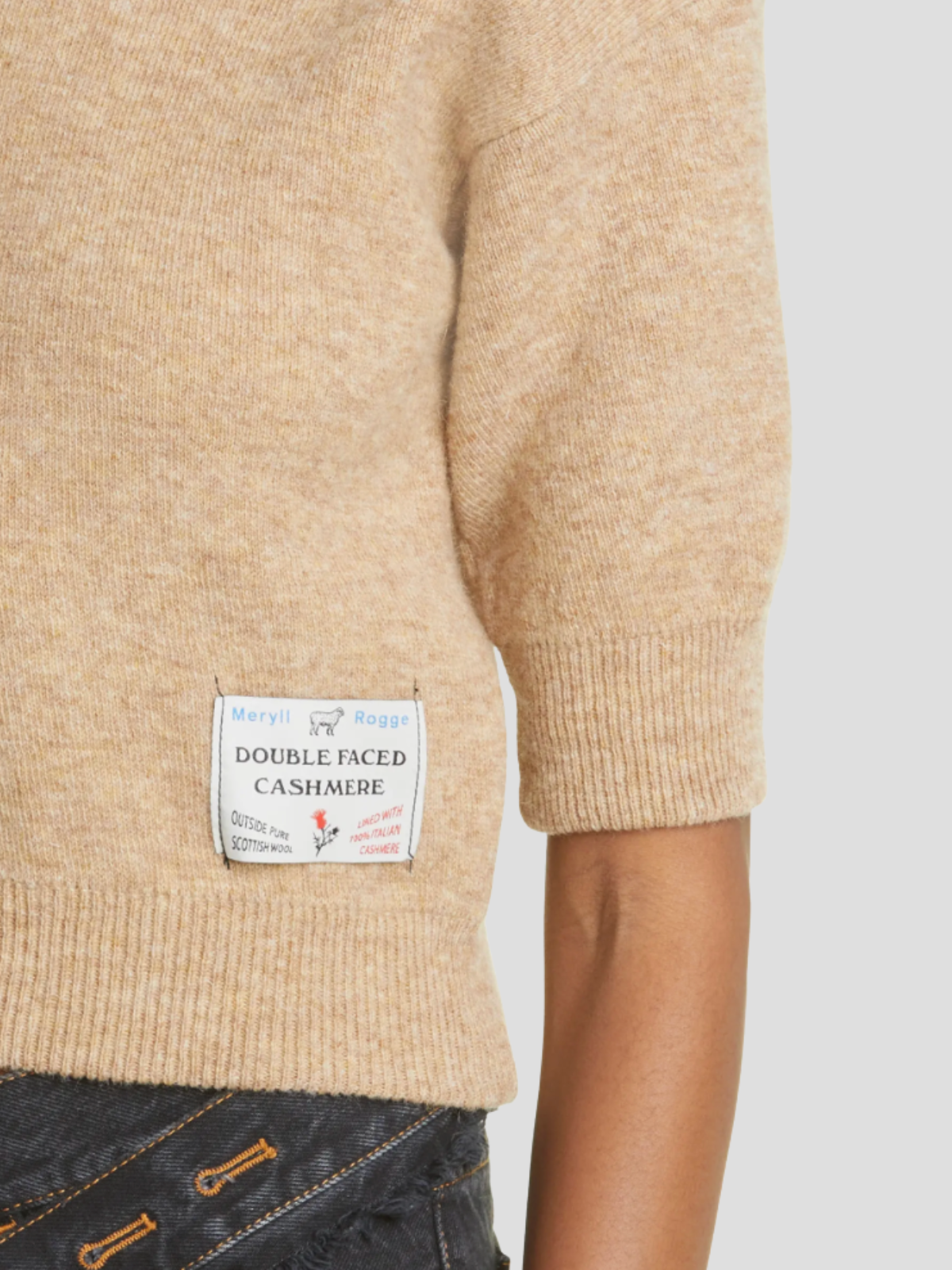 Meryll Rogge Double Face Cashmere Sweater Fall/Winter 2022 – Hello