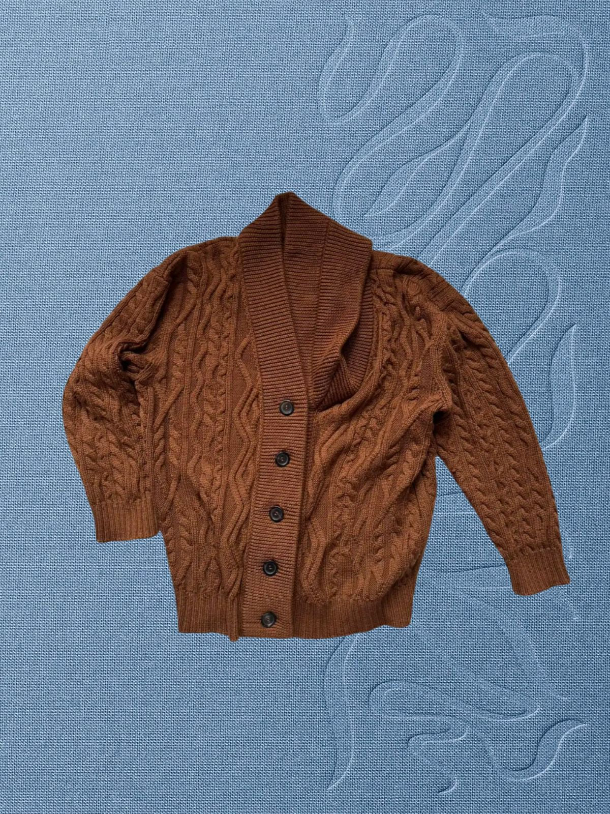 Y/Project — Double Cable Knit Wool Cardigan, One Size