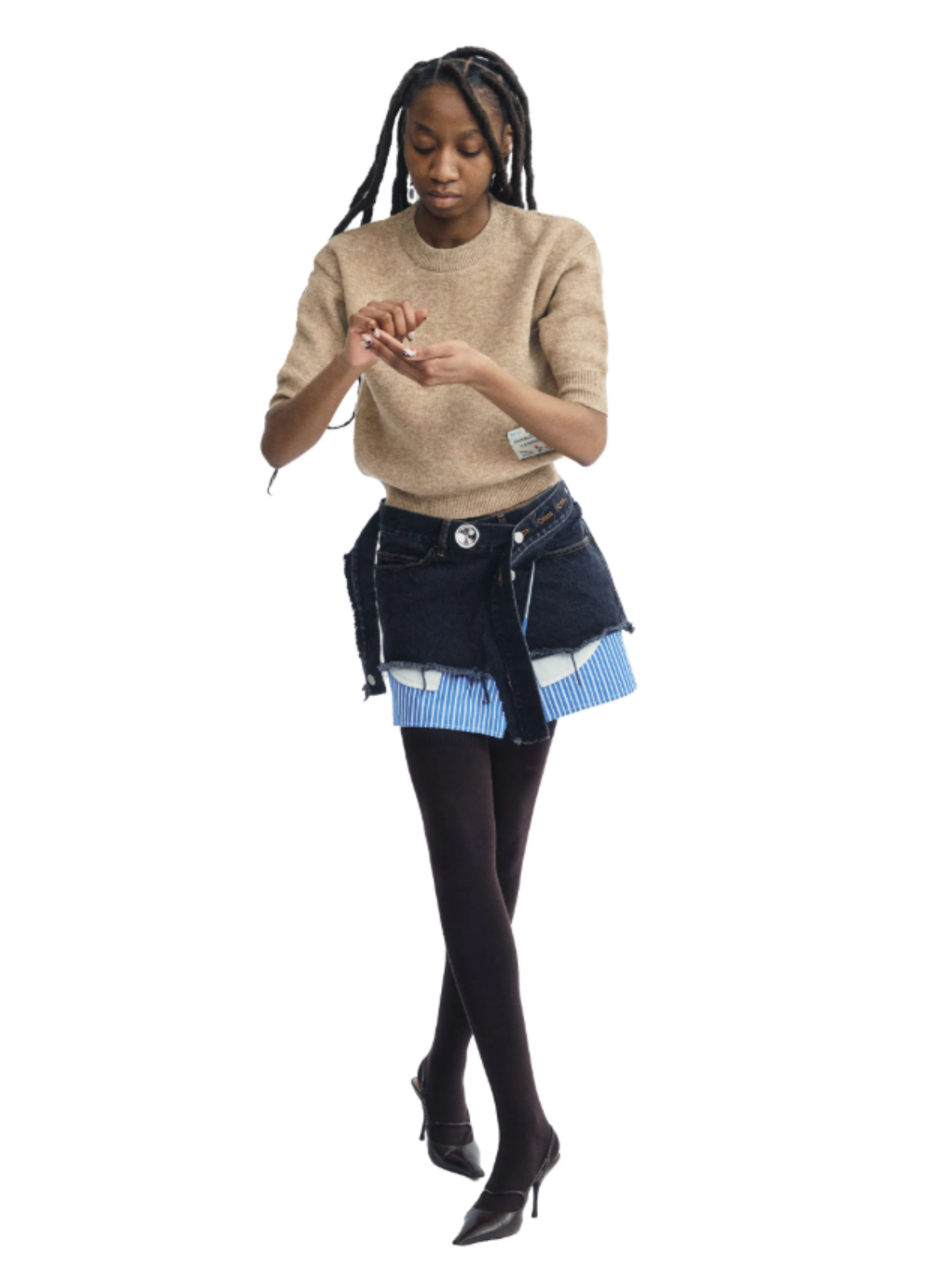 Meryll Rogge Double Face Cashmere Sweater Fall/Winter 2022 – Hello