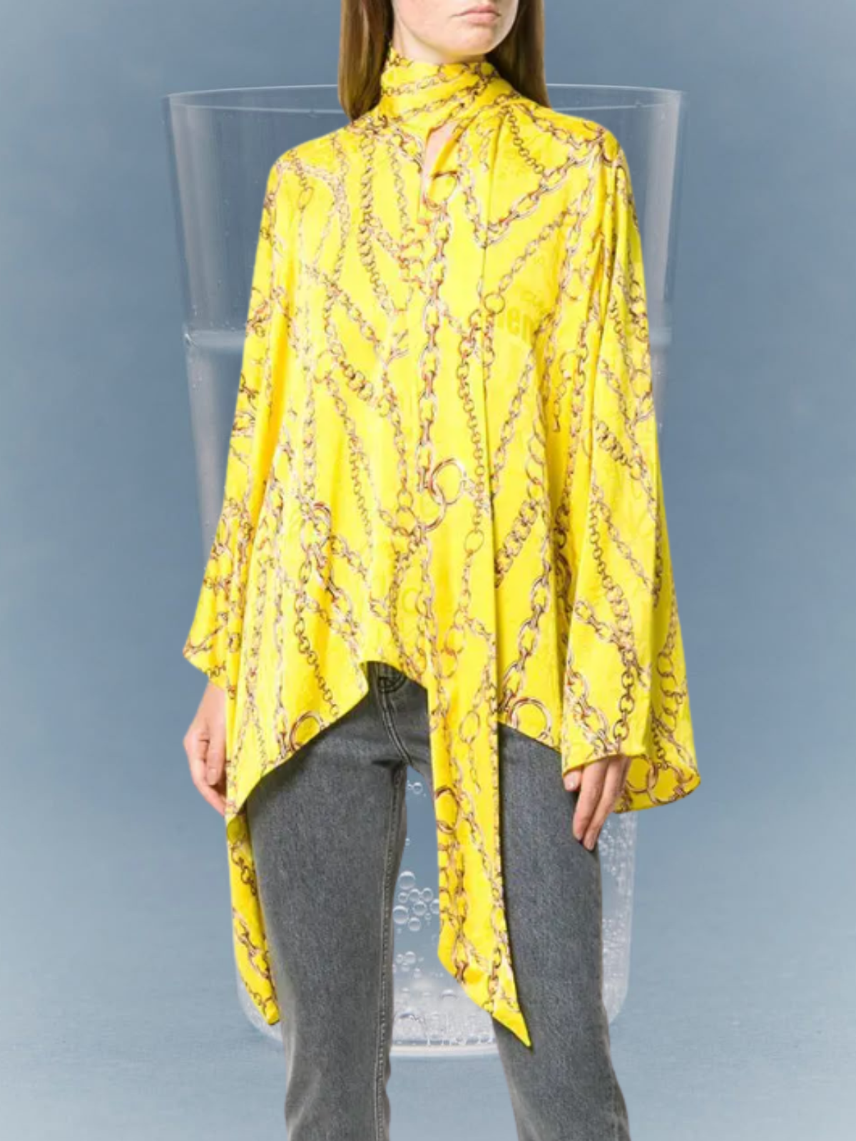 Balenciaga — Chain Blouse SS2019, Size 36