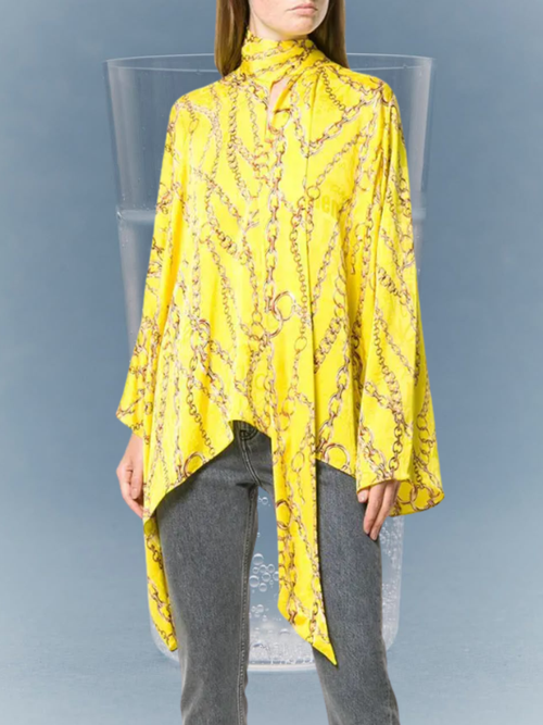 Balenciaga — Chain Blouse SS2019, Size 36