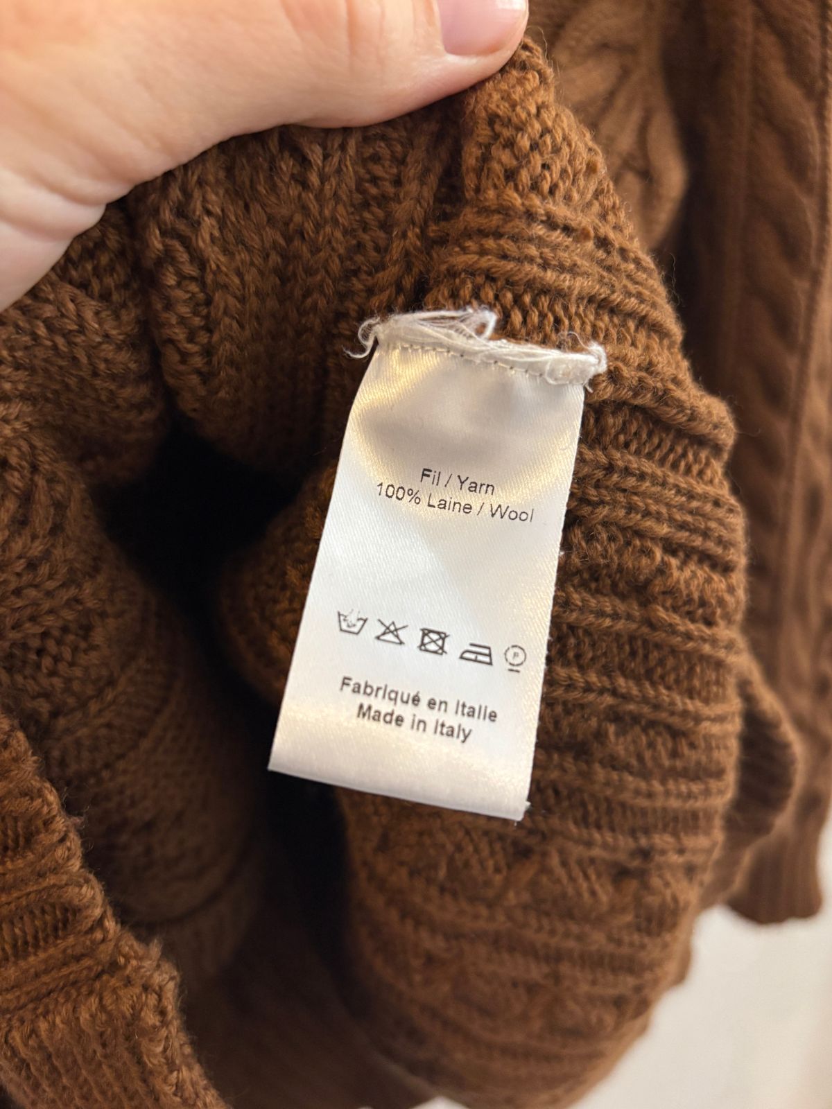 Y/Project — Double Cable Knit Wool Cardigan, One Size