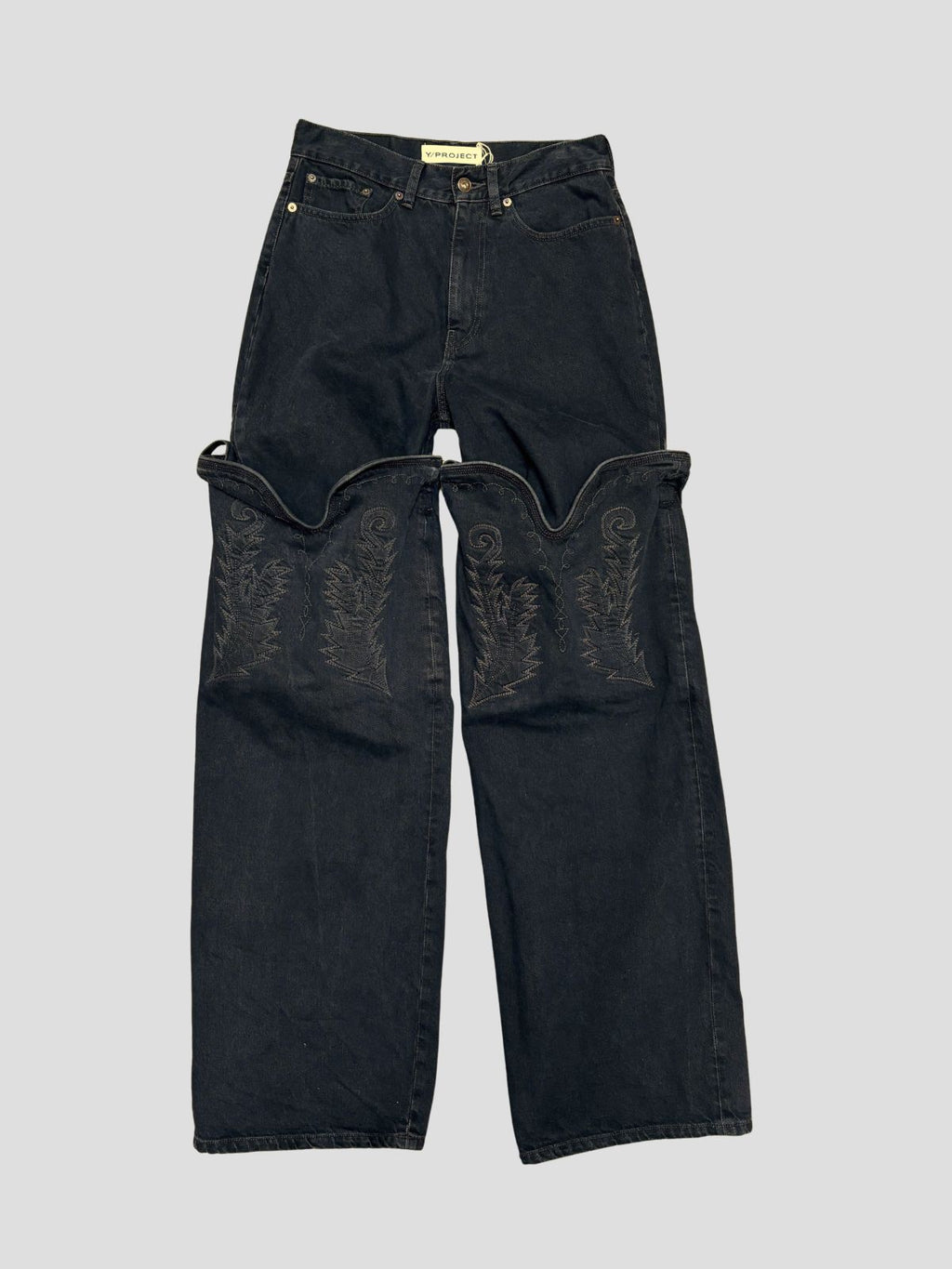 Y/Project — Jean Cowboy Cuff FW2023, Taille 29