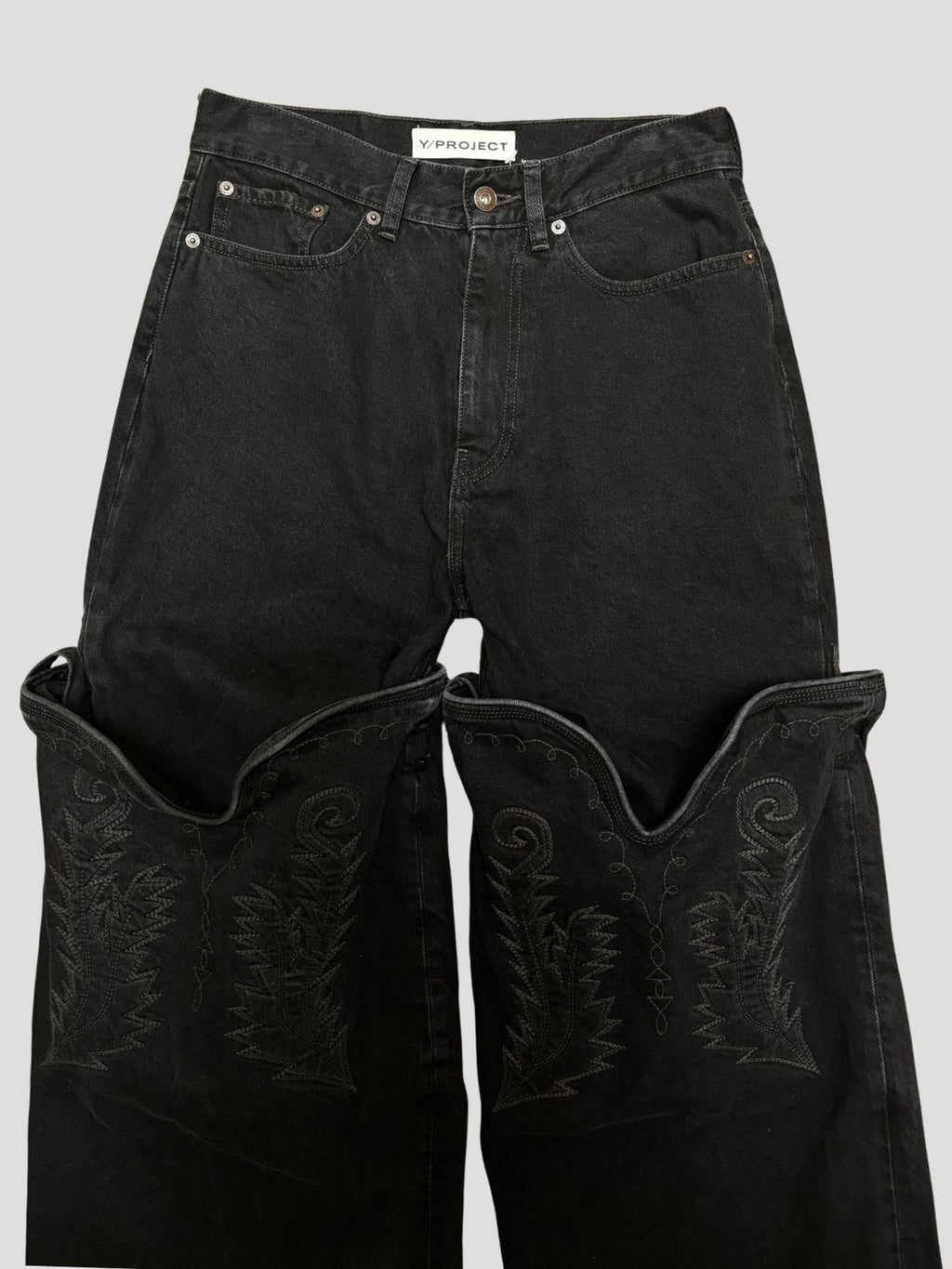 Y/Project — Jean Cowboy Cuff FW2023, Taille 29