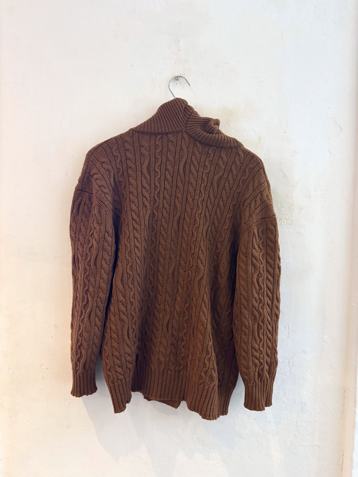 Y/Project — Double Cable Knit Wool Cardigan, One Size