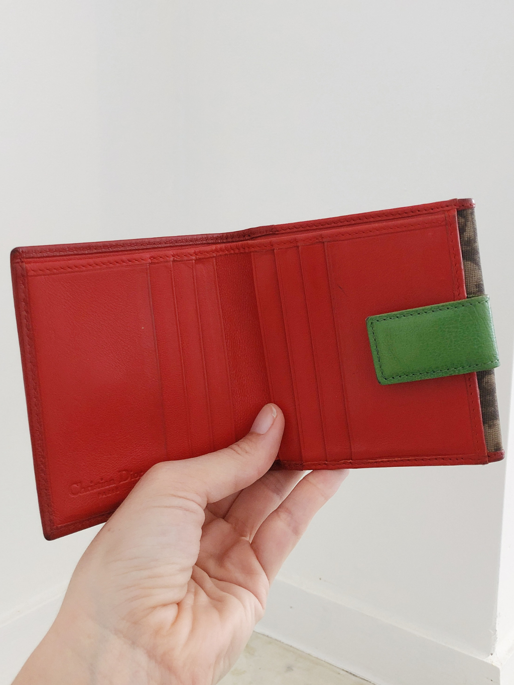 Christian Dior par John Galliano — Portefeuille Rasta 2004