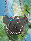 D&G by Dolce & Gabbana — Bear Rhinestone Chain Pouch Bag