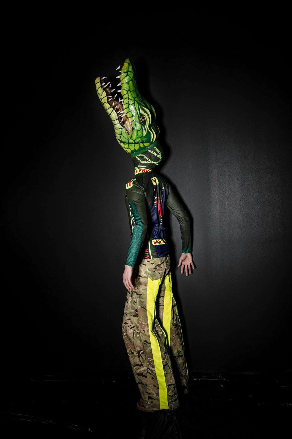 Walter Van Beirendonck — Stop Monsters Now Bike Top FW21, Size S