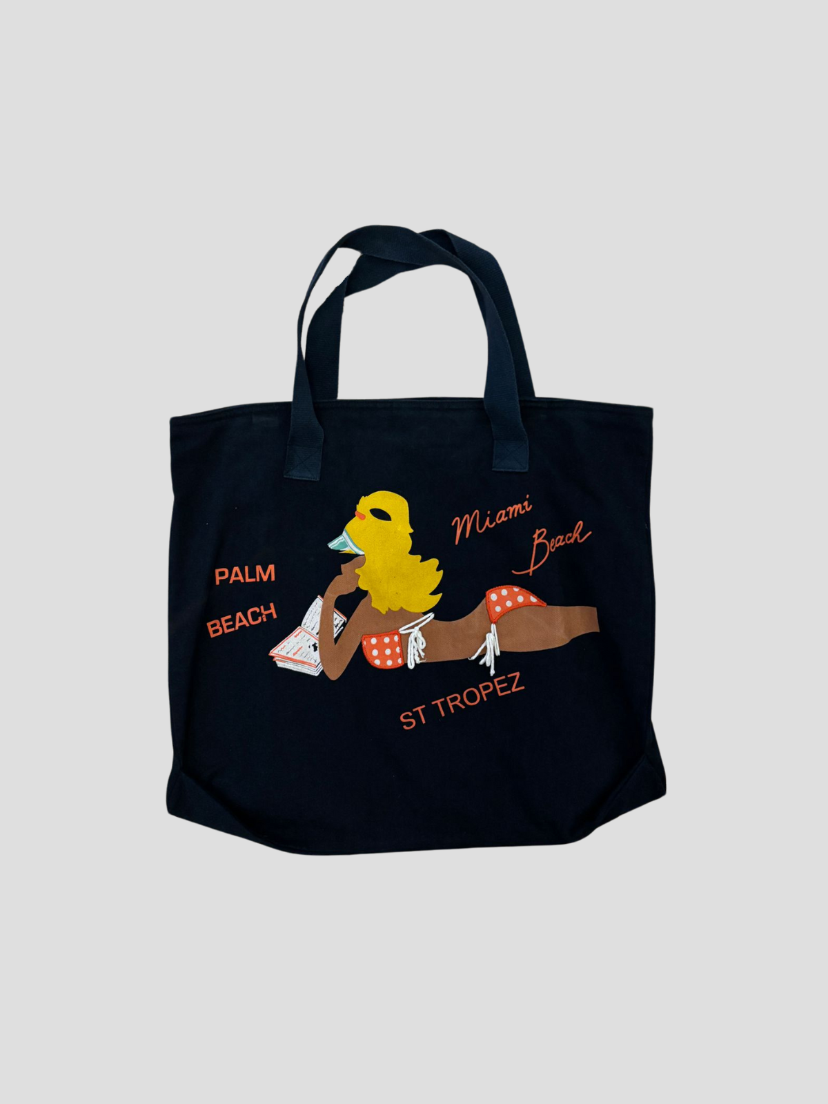 Sonia Rykiel — Graphic Beach Bag c. 2000