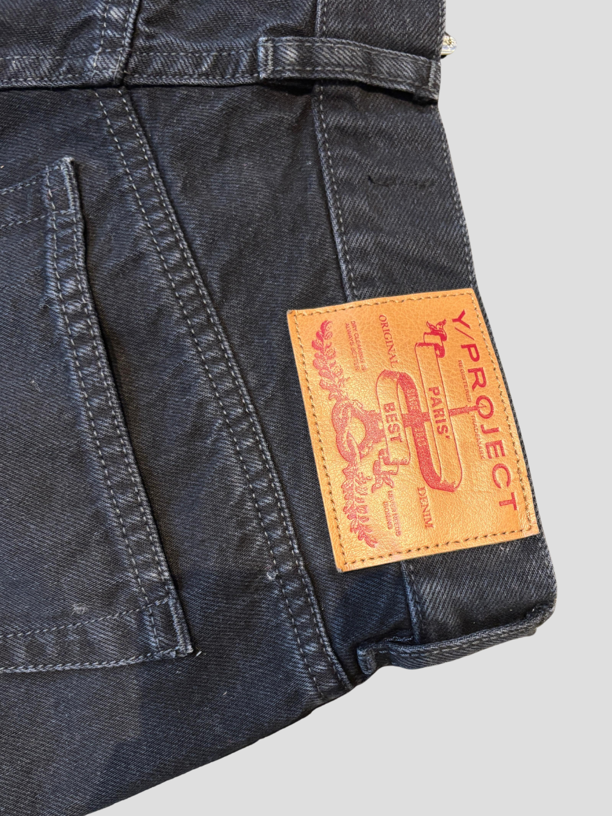 Y/Project — Jean Cowboy Cuff FW2023, Taille 29