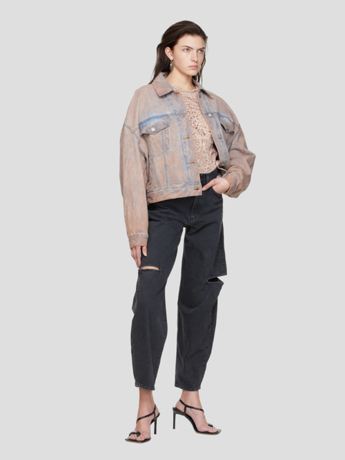 Acne Studios — Pink Blue Denim jacket, Size S-M