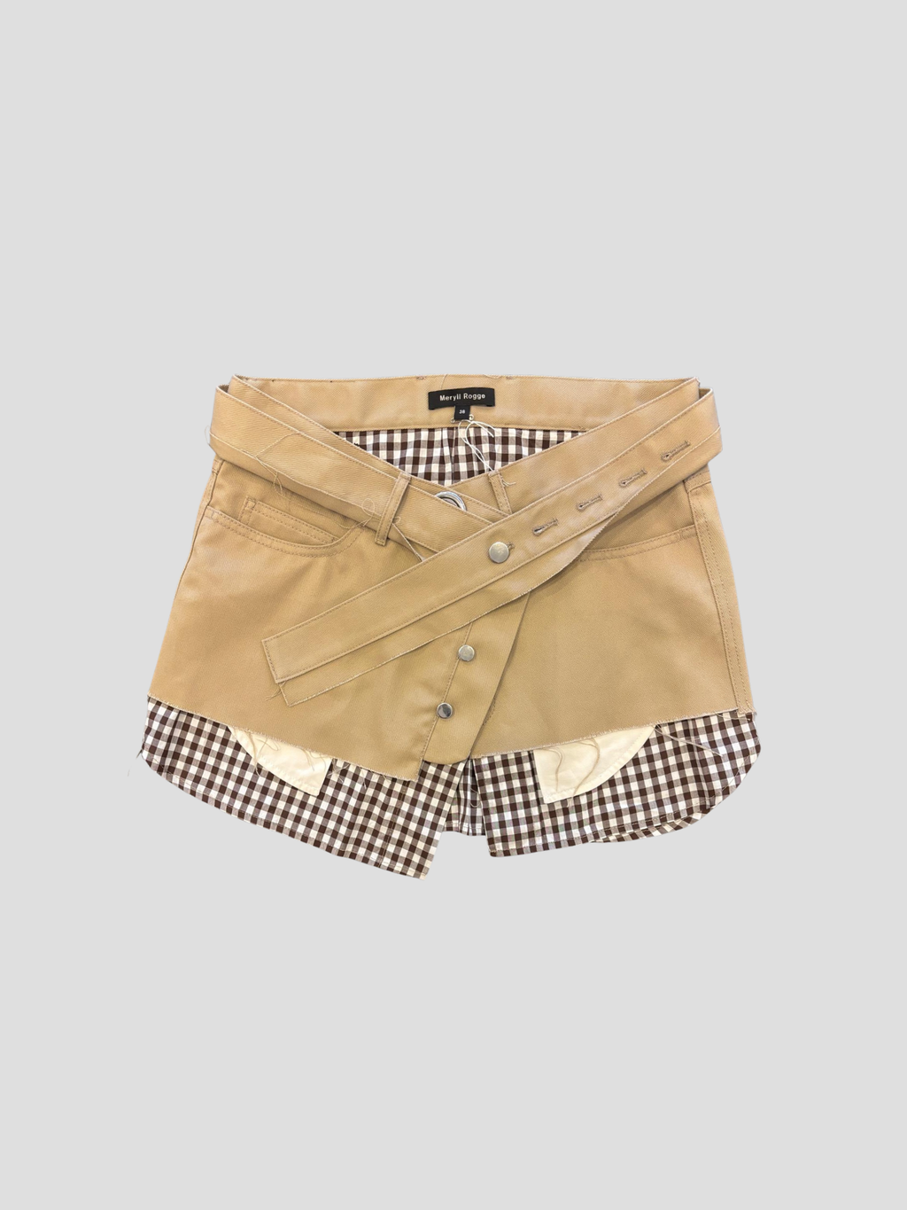 Meryll Rogge — Wrap Miniskirt FW2022, Size 36