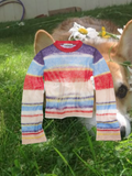 Acne Studios — Mohair stripe jumper FW2023, Size S