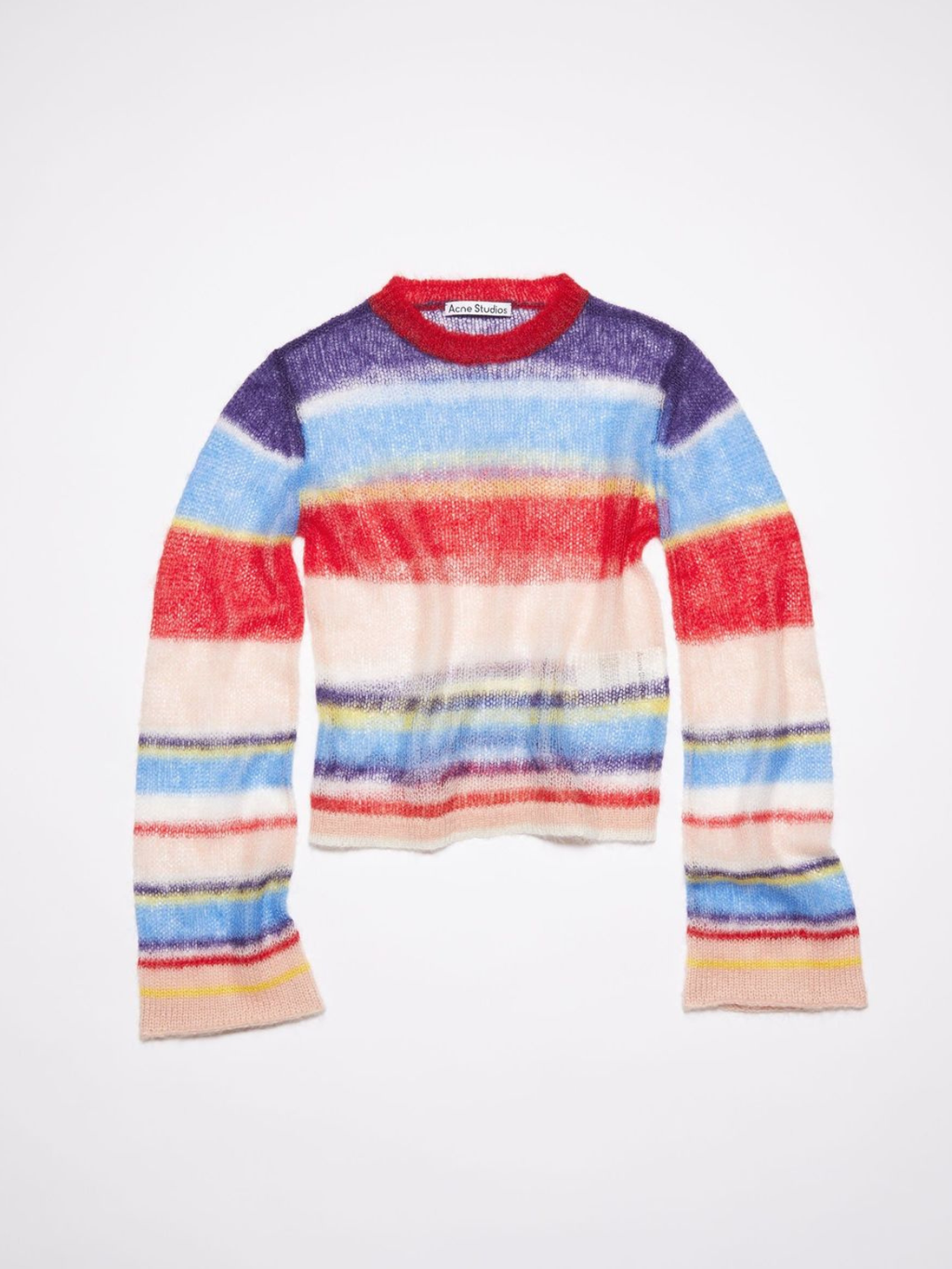 Acne Studios — Mohair stripe jumper FW2023, Size S