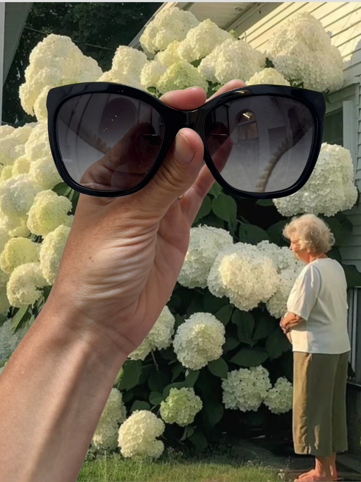 Chanel — Quilted CC Temple 5288-Q Sunglasses, c. 2000