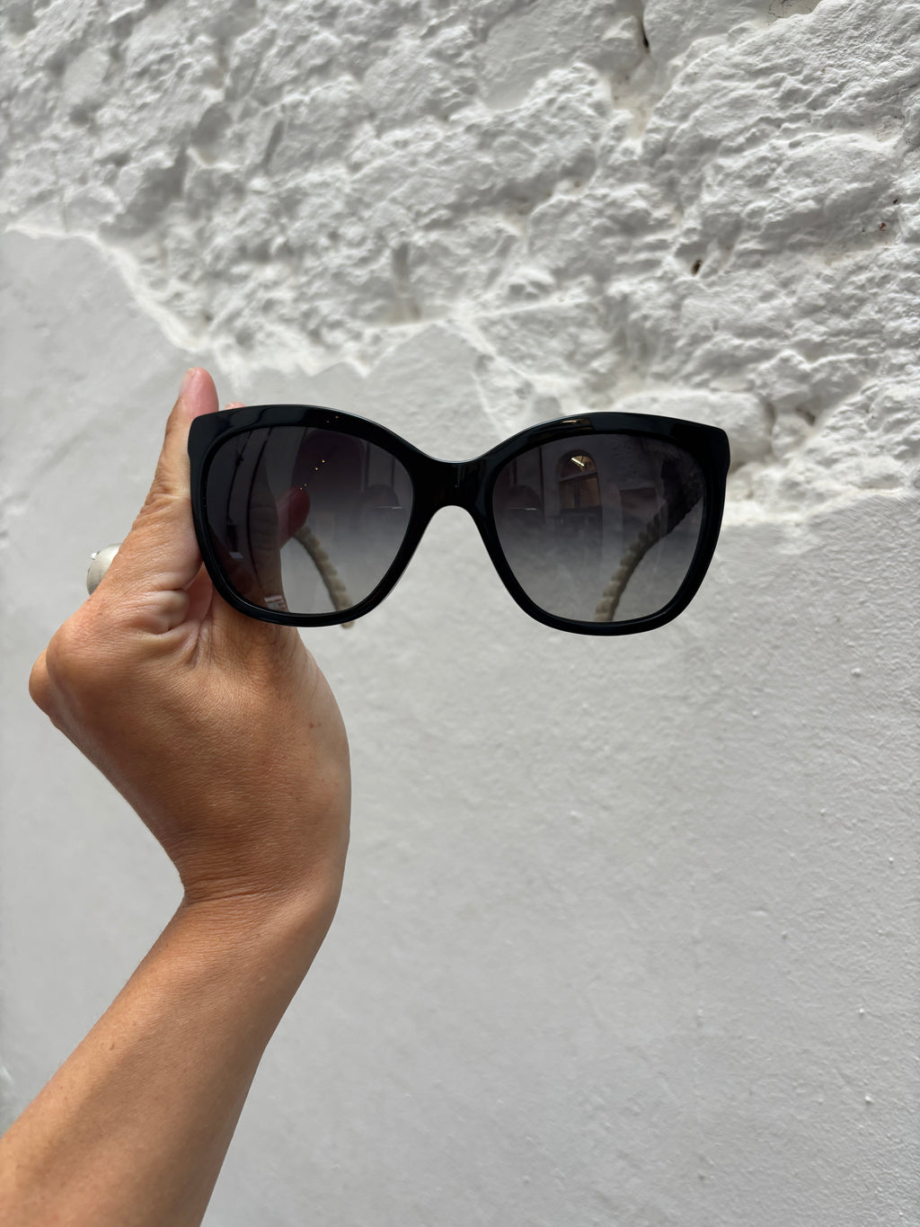Chanel — Quilted CC Temple 5288-Q Sunglasses, c. 2000