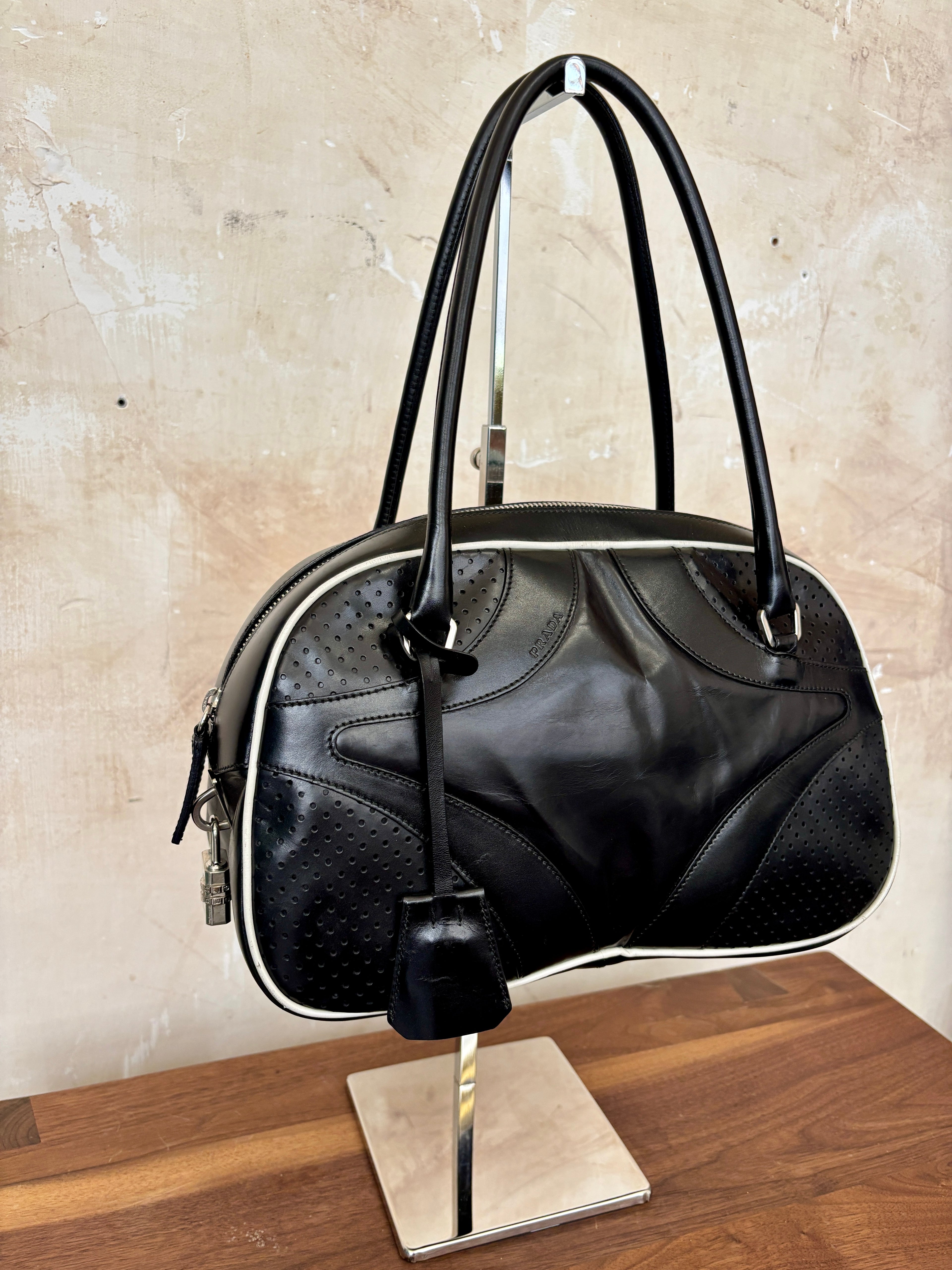 Prada — Vitello Drive Bowling Bag, SS2000