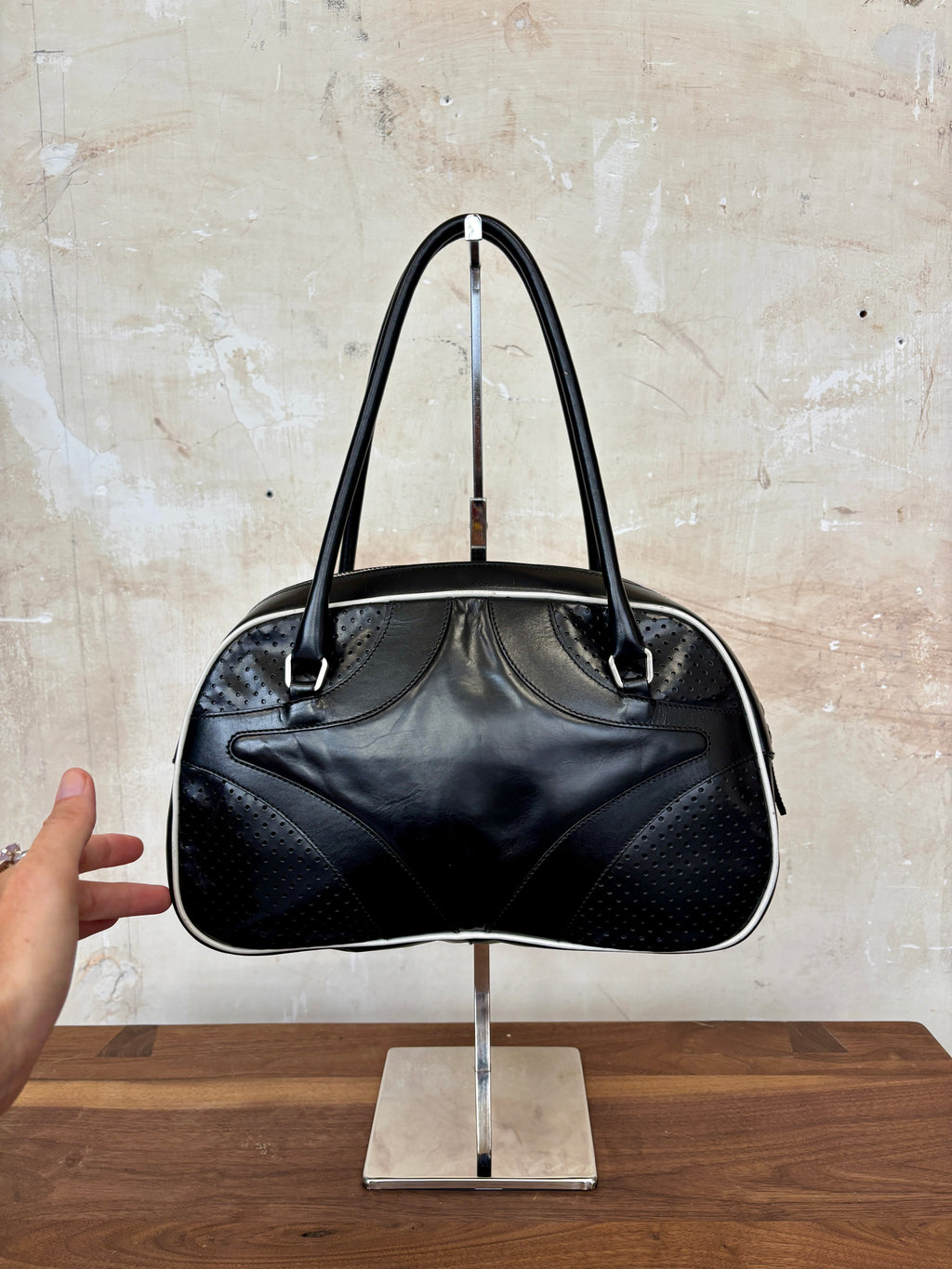 Prada — Vitello Drive Bowling Bag, SS2000