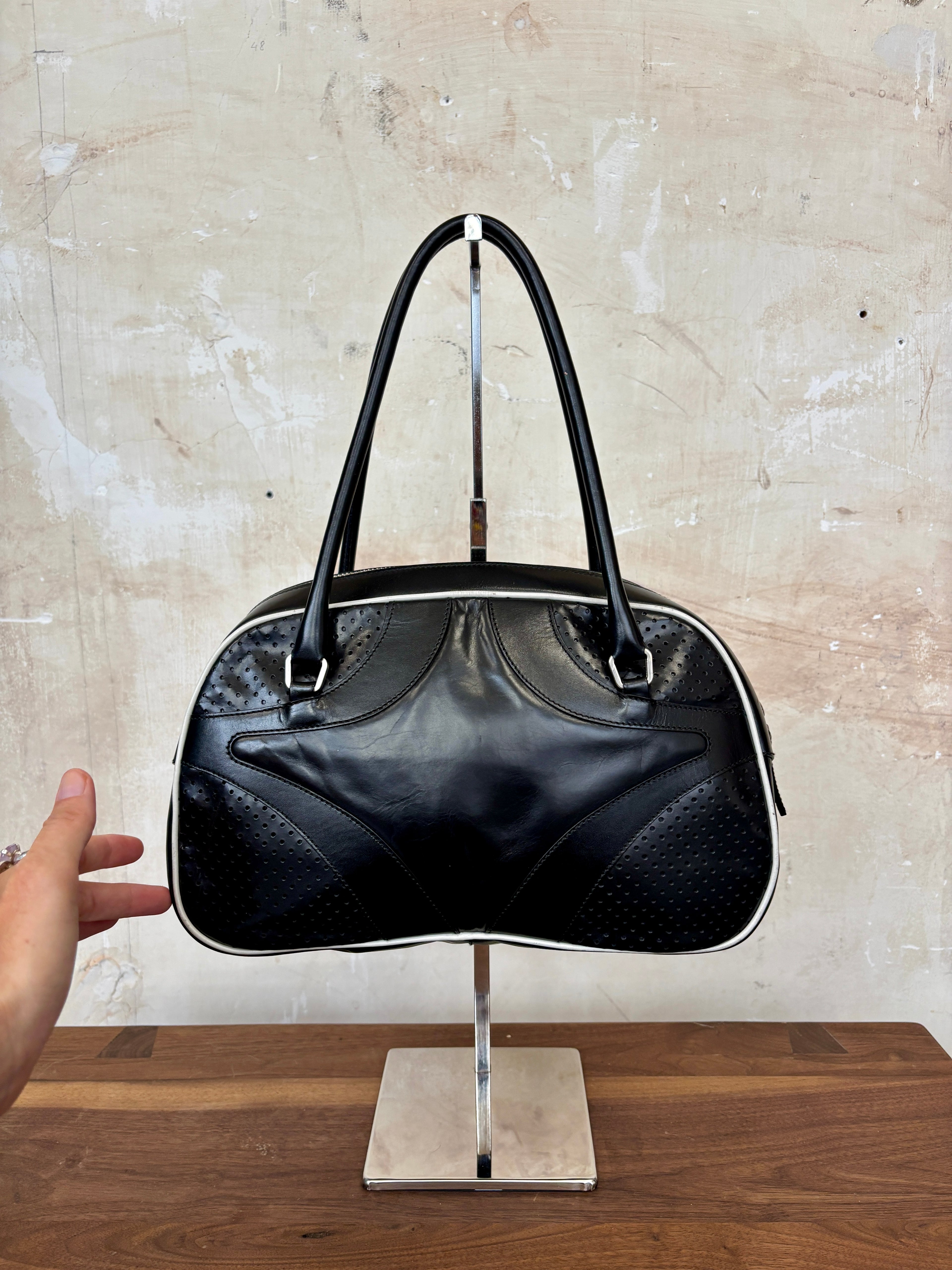 Prada — Vitello Drive Bowling Bag, SS2000