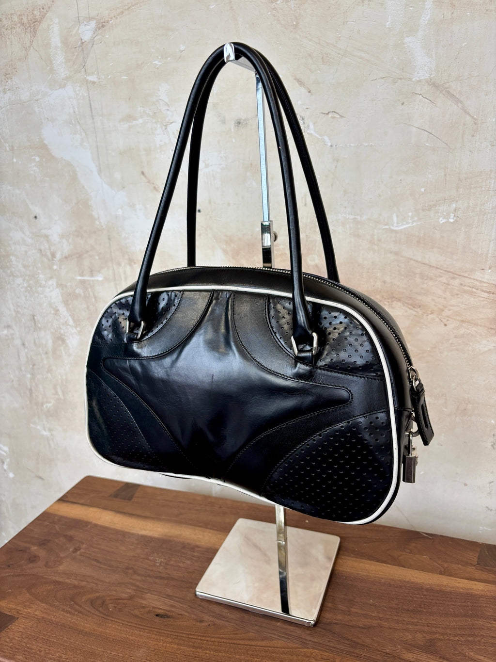 Prada — Vitello Drive Bowling Bag, SS2000