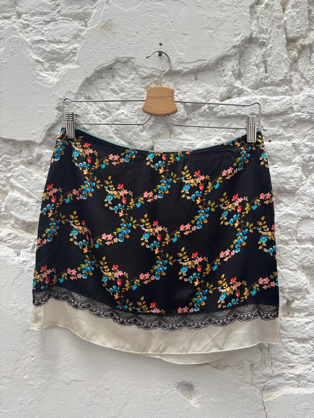 Meryll Rogge — Floral Charmeuse Pencil Skirt SS2023, Size 38