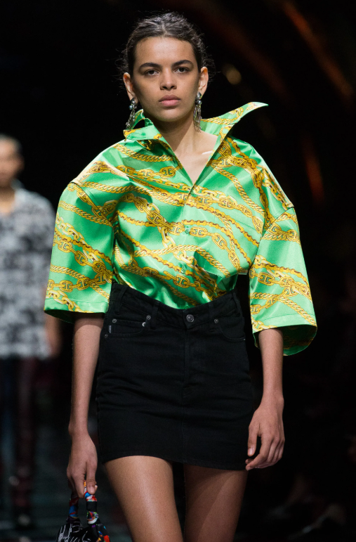 Balenciaga — Chain Blouse SS2019, Size 36