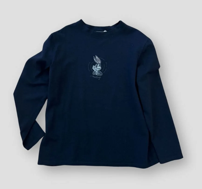 Iceberg History — Bugs Bunny tricot manches longues années 90, Taille L