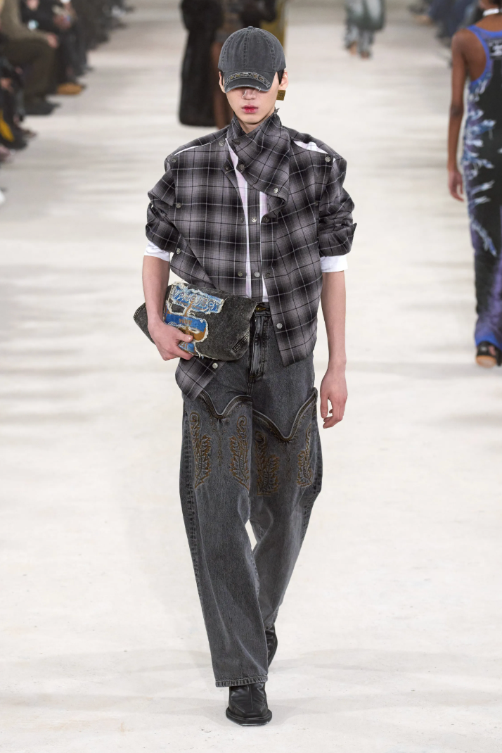 Y/Project — Cowboy Cuff Jeans FW2023, Size 29
