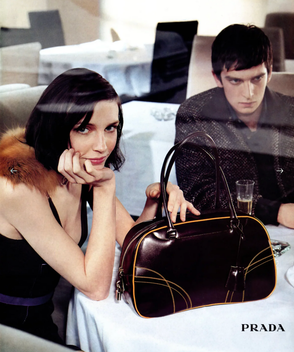 Prada — Vitello Drive Bowling Bag, SS2000