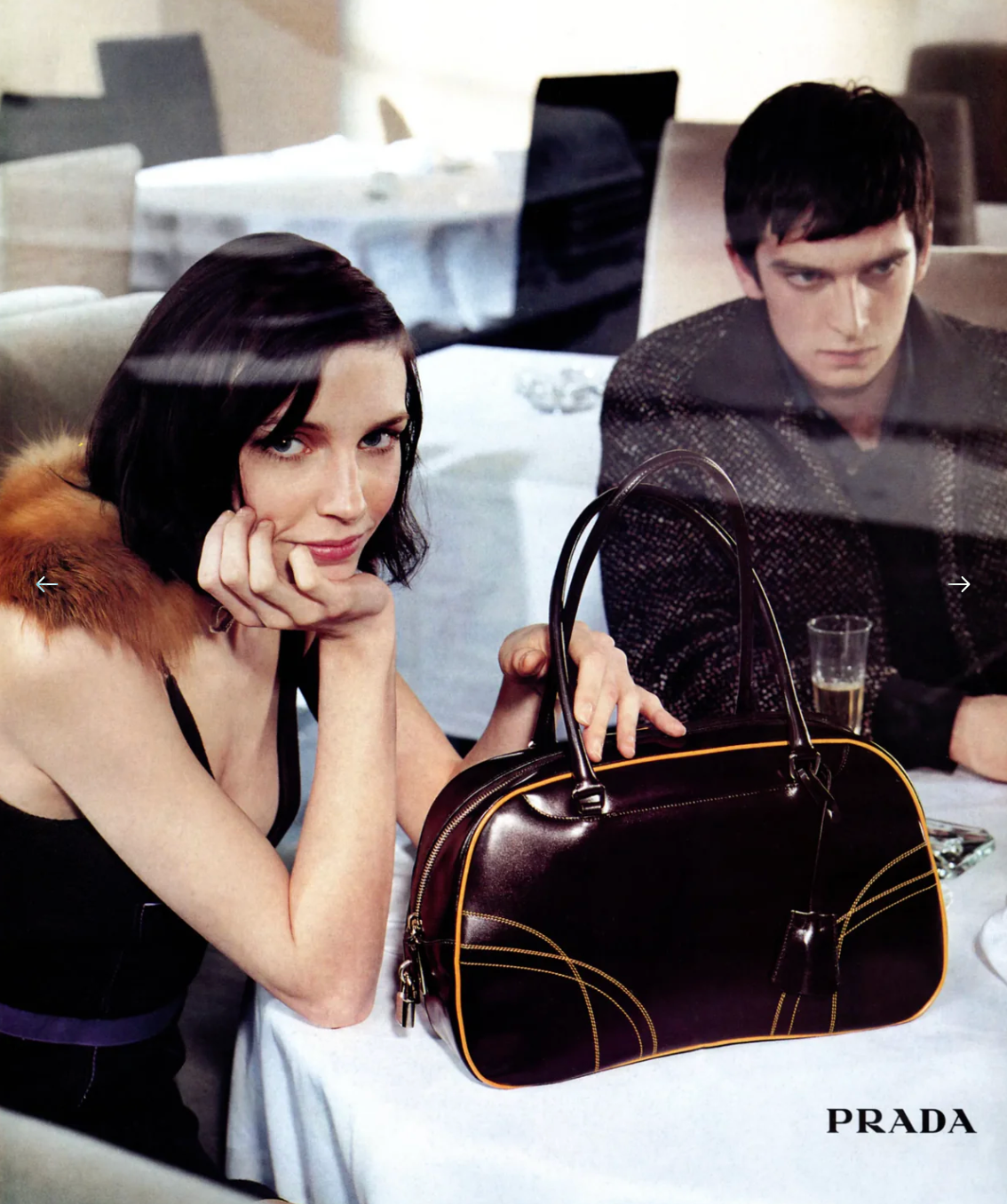 Prada — Vitello Drive Bowling Bag, SS2000